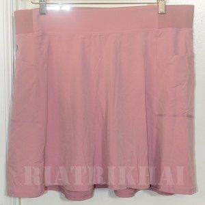 NWT 32 Degrees ladies Flowy woven lightweight skorts PINK